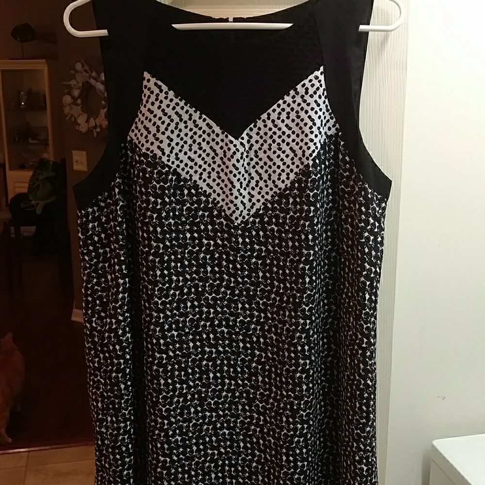 Kensie black/white dress